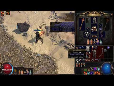 [PoE 3.0] Full Clear T13 Shaped Shore - Self Cast Dark Pact Berserker