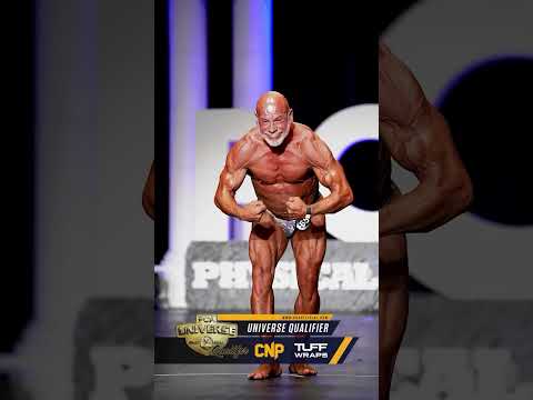 2024 PCA Universe Qualifier Masters Bodybuilding Over 50 / 4th place / Andy Lawley