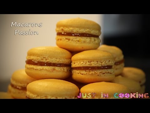 Recette de Macarons au Fruit de la Passion