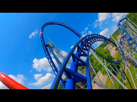 Front row point of view footage of Sky Rocket