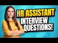 HR ASSISTANT Interview Questions Answers How To PASS A Human Resources Assistant Job Interview