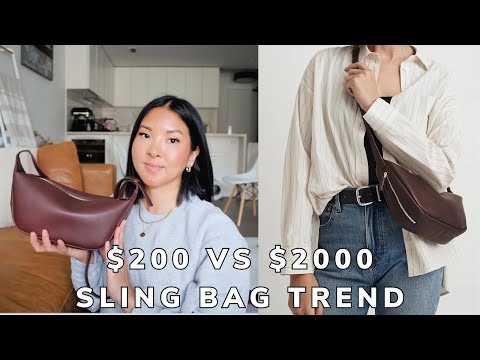 YOU NEED THIS SLING BAG | UNDER $200 & LEATHER