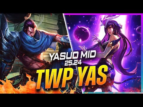 TheWanderingPro - Yasuo vs Syndra MID Patch 25.24 - Grandmaster Yasuo Gameplay