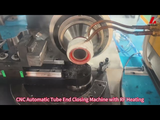 CNC Automatic Tube End Closing Machine | Auto Feeding