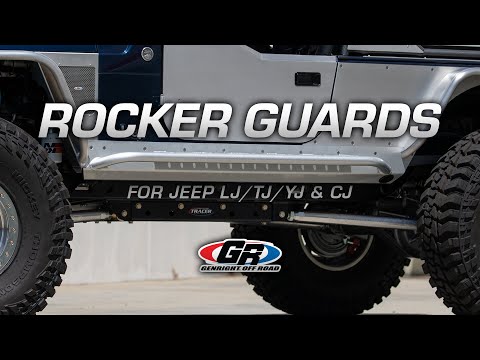 What Should Be The FIRST UPGRADE On Your Jeep Wrangler? A Close Look At GENRIGHT Rock Sliders!