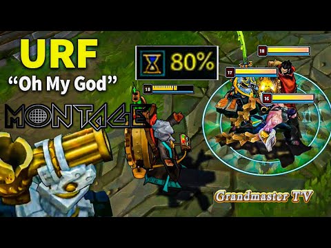 URF IS BACK 400 IQ Plays 2020 -  Urf Montage League of Legends Plays