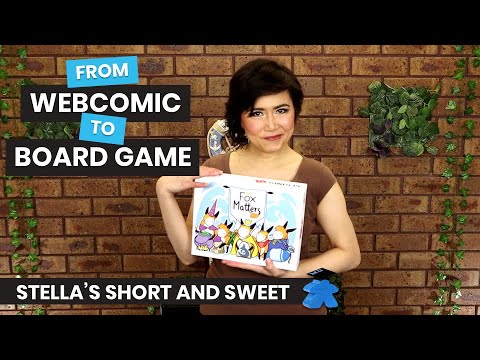 Fox Matters Board Game - Stella's Short and Sweet. A Kickstarter Preview