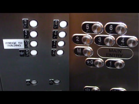 Westinghouse Traction Elevators @ Federal Plaza Parking Garage, Milwaukee, WI - Before & After