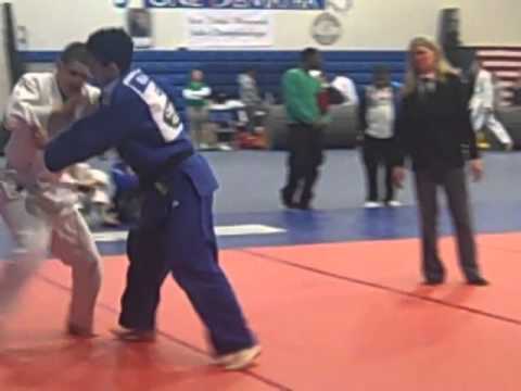 Shiai: Yoni Dulitzki #5 @ Ken Tamai Judo tourn MD 3/16/13