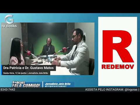 Jota Brito entrevista Dra. Patrícia Cassia e o Dr. Gustavo de Pina Matos, sexta, 12/6