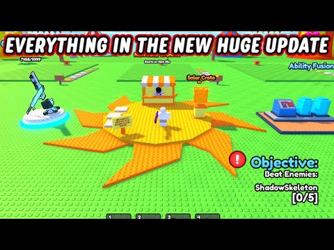 EVERYTHING IN THE *NEW* HUGE BUILD UR BASE UPDATE