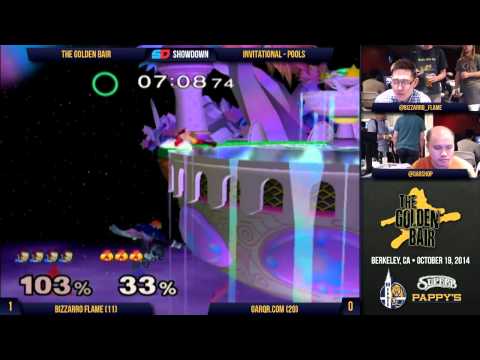The Golden Bair - Pools: Bizzarro Flame (Ganon) vs gaR (Sheik)