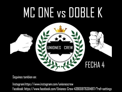MC ONE vs DOBLE K | 4tos de final | 4ta FECHA UNIONES