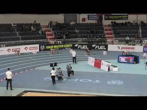 200m kobiet bieg 1 - HMP Toruń 20220306