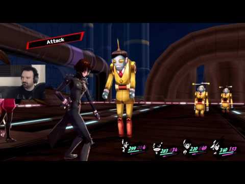 Persona 5 playthrough pt323 - Against a Phalanx of Robot Soldiers