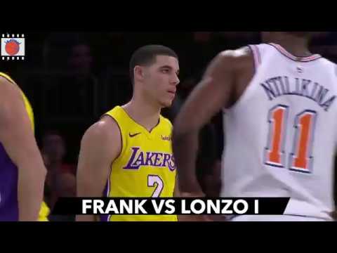 Knicks Film Study: Frank Ntilikina Highlights vs Lonzo Ball and Lakers