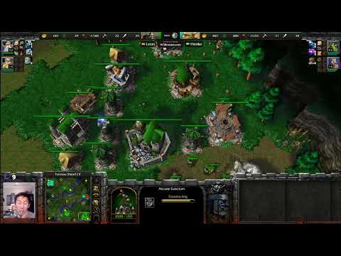 Leon (HU) vs Henke (Orc) - WarCraft 3 - Classic Matchup -  WC3444