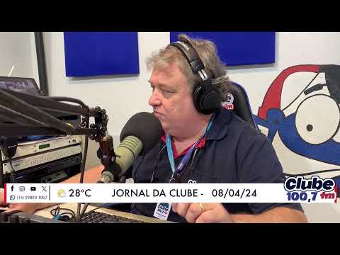 Jornal da Clube - 08/04/24 - Edição do Almoço