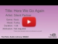 Here We Go Again Silent Partner Rock Funky YouTube Audio Library BGM
