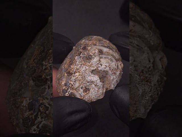 تحفة حجر عقيق جيود خام طبيعي