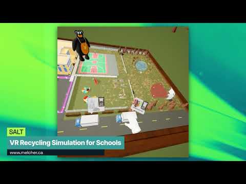 VR Recycling Simulation for Schools — project hero image