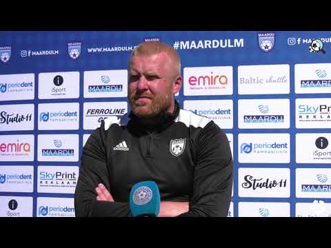 10. voor 2021: Maardu Linnameeskond - Tallinna FCI Levadia 3:1 (1:0) Mark Kolk intervjuu