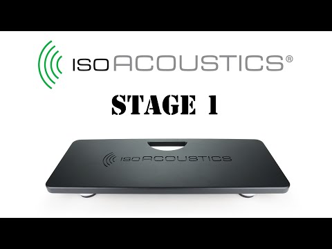 IsoAcoustics Stage 1 Isolation for Guitar Amps, Bass Amps & Keyboard Amps