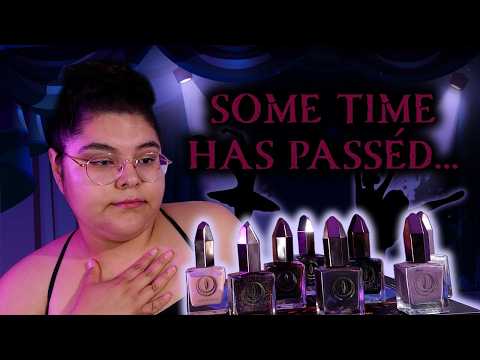 en pointe or not en pointe? mooncat DANSE MACABRE | swatches and LOTS of comparisons