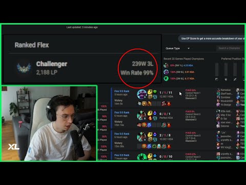 THIS Guy Has 99% Win Rate In Flex Queue