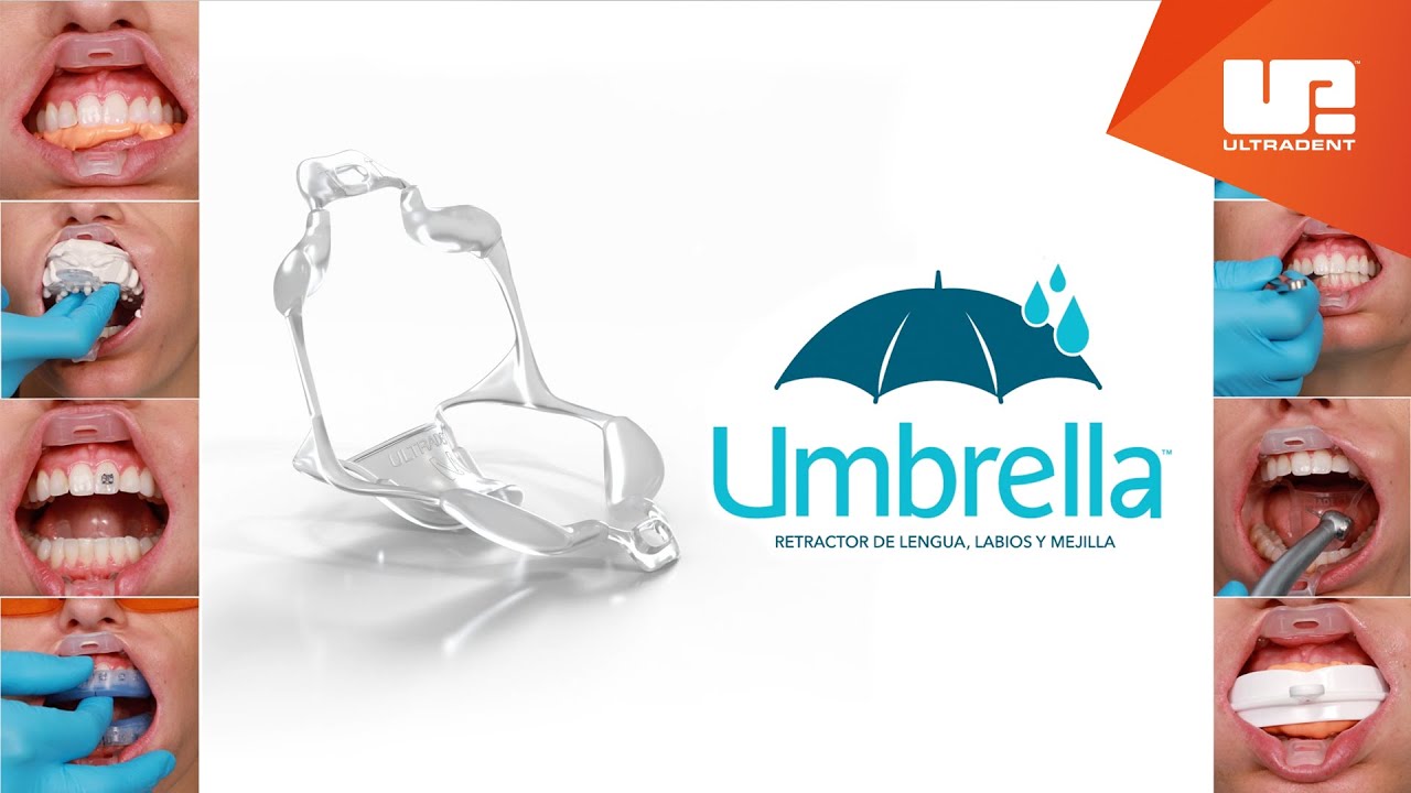 Fácil acceso para todos los procedimientos | Retractor de lengua, labios y mejillas Umbrella™