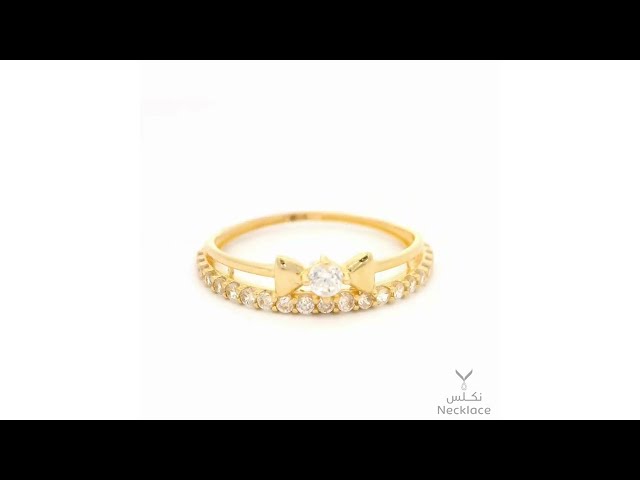 خاتم ذهب عيار 18 (RN.5363)