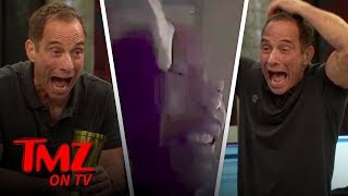 Snake Attacks Unsuspecting Man&#39;s Face! | TMZ TV