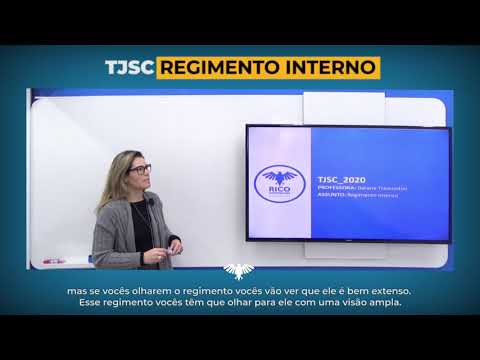 Regimento Interno TJSC - Direito Administrativo
