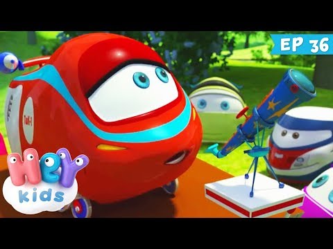 Trenulețele 🚂 Astronomul ghinionist - Desene animate cu trenuri (ep. 36) | HeyKids