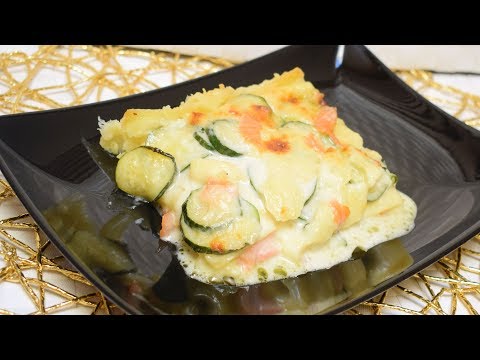 LASAGNE AL SALMONE E ZUCCHINE