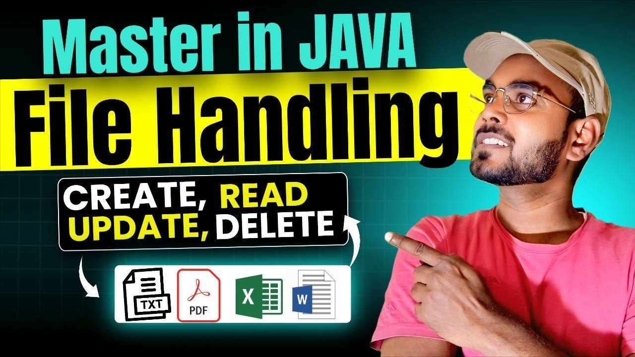 File Handling in Java Explained with Examples | Create, Read, Write, Delete File | Hindi Tutorial