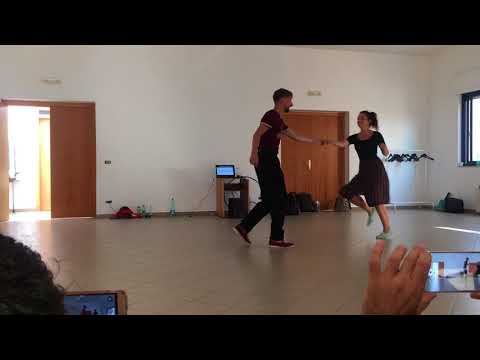 Lindy Hop lesson recap - Egle Nemickaite & Martynas Stonys @ Policoro in Swing '17