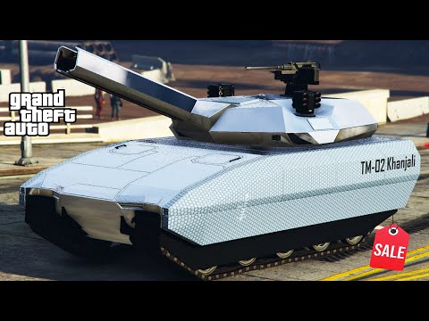 TM-02 Khanjali Modern Tank Review & Best Customization SALE- GTA 5 - Worth Buying ? NEW