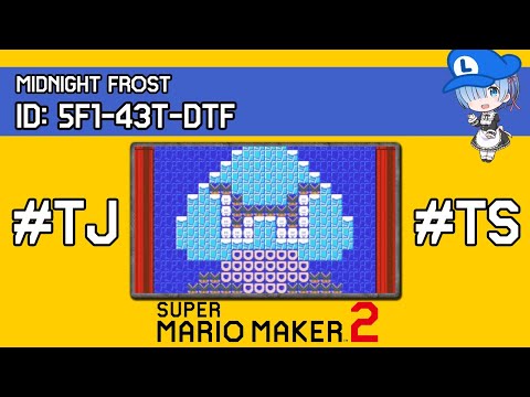 Midnight Frost - Super Mario Maker 2 AMAZING SUPER EXPERT Level Showcase!