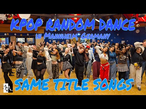 「KPOP RANDOM DANCE」»SAME TITLE SONGS« in Mannheim, GERMANY