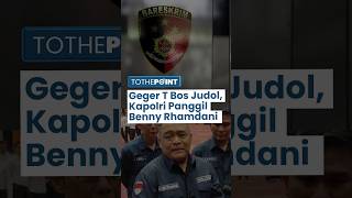 Diminta Jelaskan Siapa Sosok T Bos Judi Online Kebal Hukum, Benny Rhamdani Dipangil ke Bareskrim