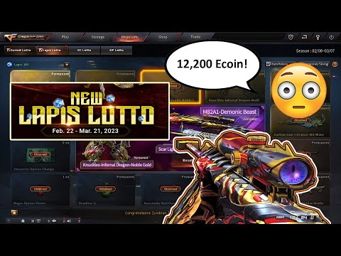 CFPH: Spin and Win (Full Draw) New VVIP"M82A1- Demonic Beast" - Lapis Lotto [Jackpot] for 12,200