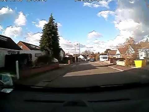 AshLing Driving How To Emerge Left at a T-Junction - Video 1 of 2 - View of Road