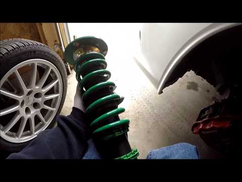 Evo X Tein Flex Z coilovers