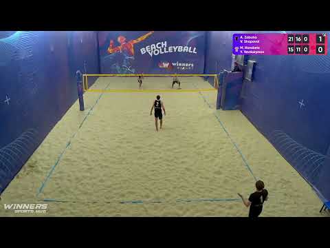 15:10 A. Zabuha / V. Shapoval - M. Horobets / Y. Yevdokymov 23.10.2022 | Winners Beach Volleyball