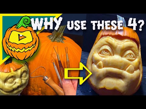 How To Use PRO Pumpkin Carving Tools in 2025