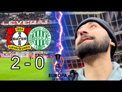 EUROPA-LEAGUE STADIONVLOG | LEVERKUSEN VS FERENCVAROS BUDAPEST