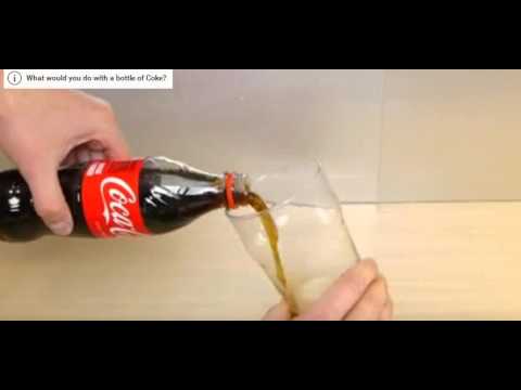 Chocolate Coca Cola Bottle Shape - Easter Egg Surprise