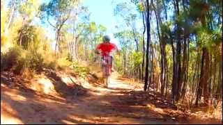 preview picture of video 'Fox Creek Fast - Summer Downhill run in South Australia 2013'