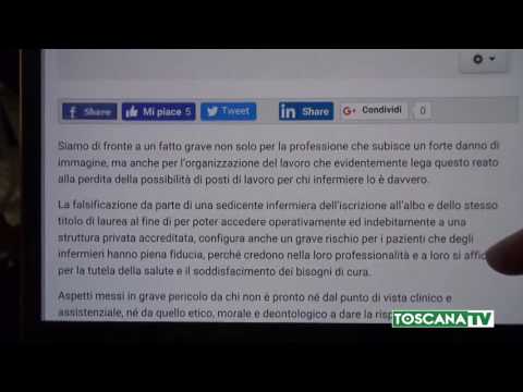 2017-07-13 PISTOIA - FALSIFICA DOCUMENTI, INFERMIERA SMASCHERATA